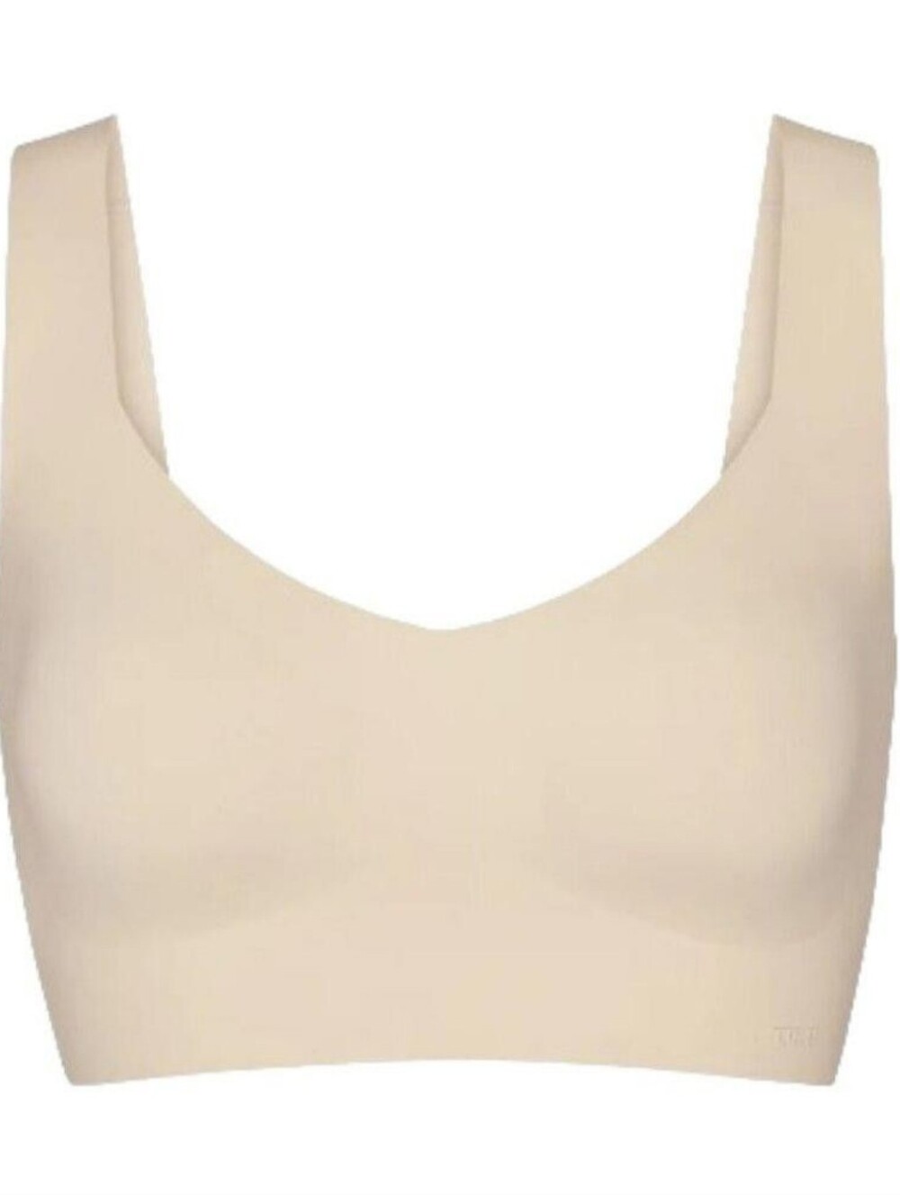NWT SKIMS Naked Plunge Longline Bra In Sand